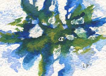 "Abstract" by Laurie Farrington, Rockville MD - Watercolor